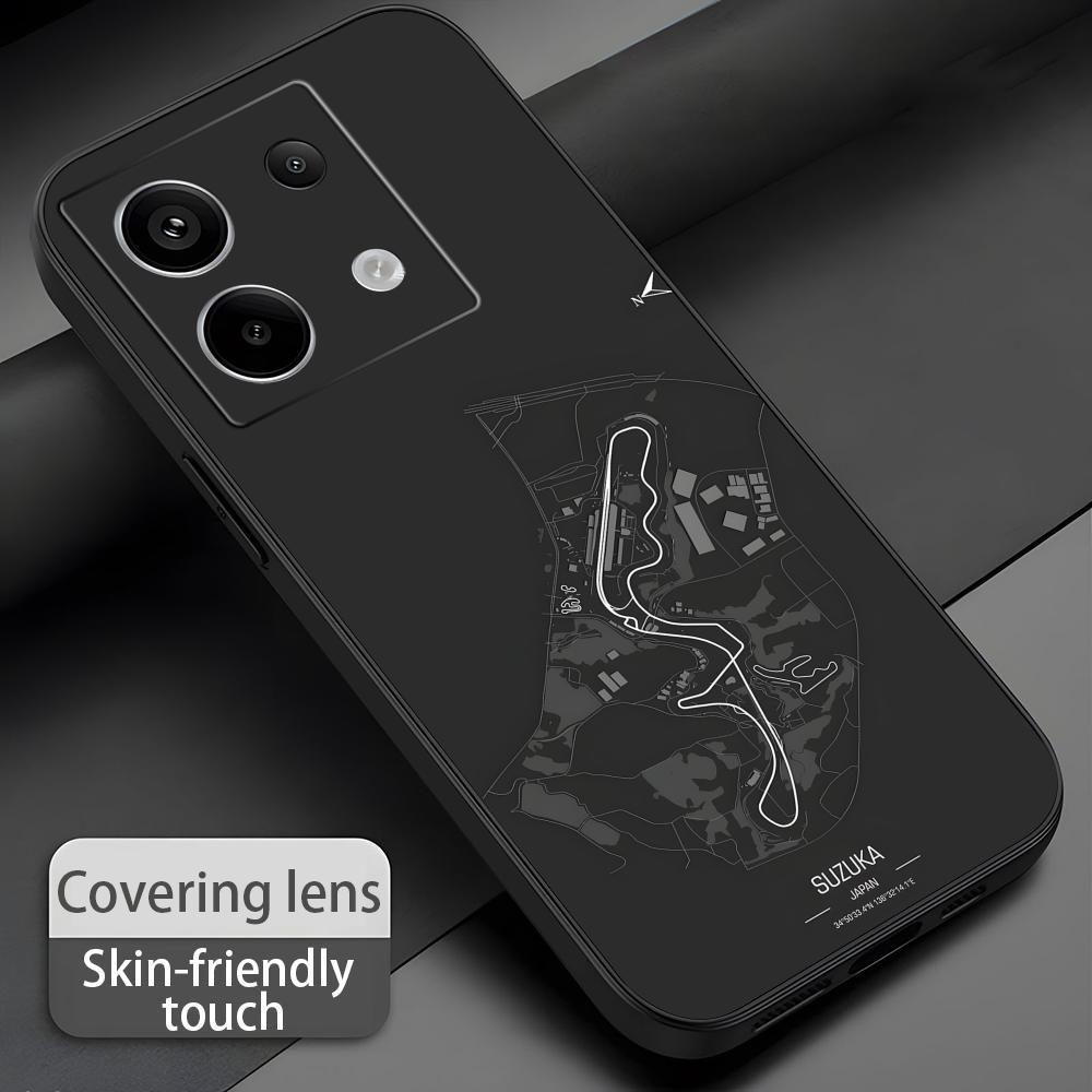 F1 Race Track Print  Phone Cas - Phone Cases Redmi 评论和价格