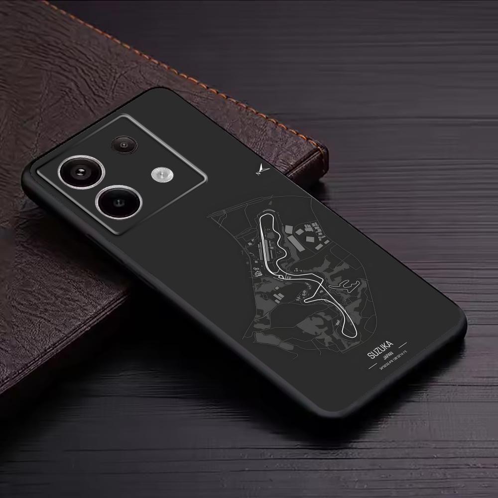 F1 Race Track Print  Phone Cas - Phone Cases Redmi 评论和价格