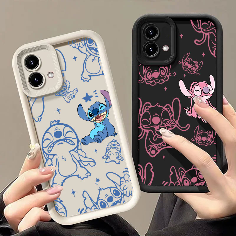 Stitch and Angel Cartoon Phone - Phone Cases Disney 评论和价格