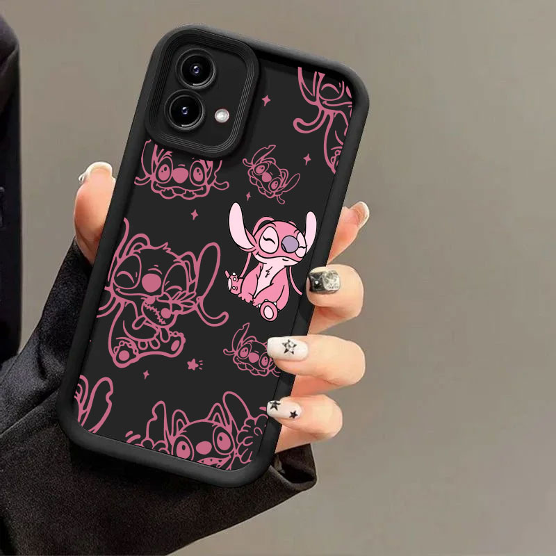 Stitch and Angel Cartoon Phone - Phone Cases Disney 评论和价格