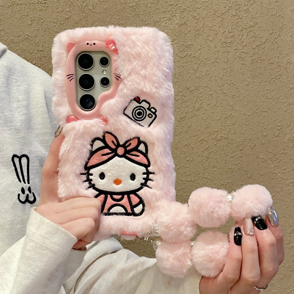 Cute 3D Camera Plush KT Phone  - Phone Cases With Camera Cover 评论和价格