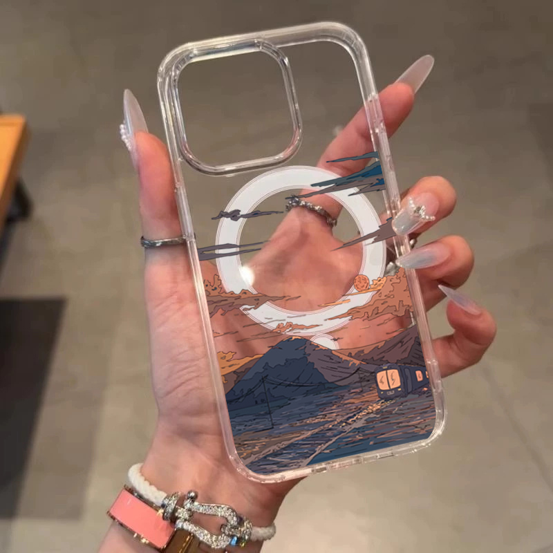 Sunset Pattern Fashion Phone C - Phone Cases Xs 评论和价格
