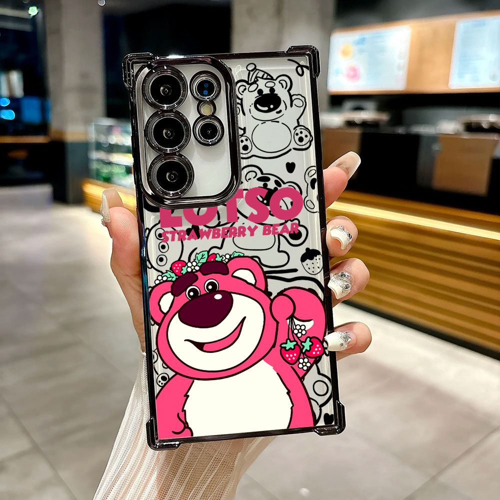 Lotso Strawberry Bear Silicone - Phone Cases Disney 评论和价格