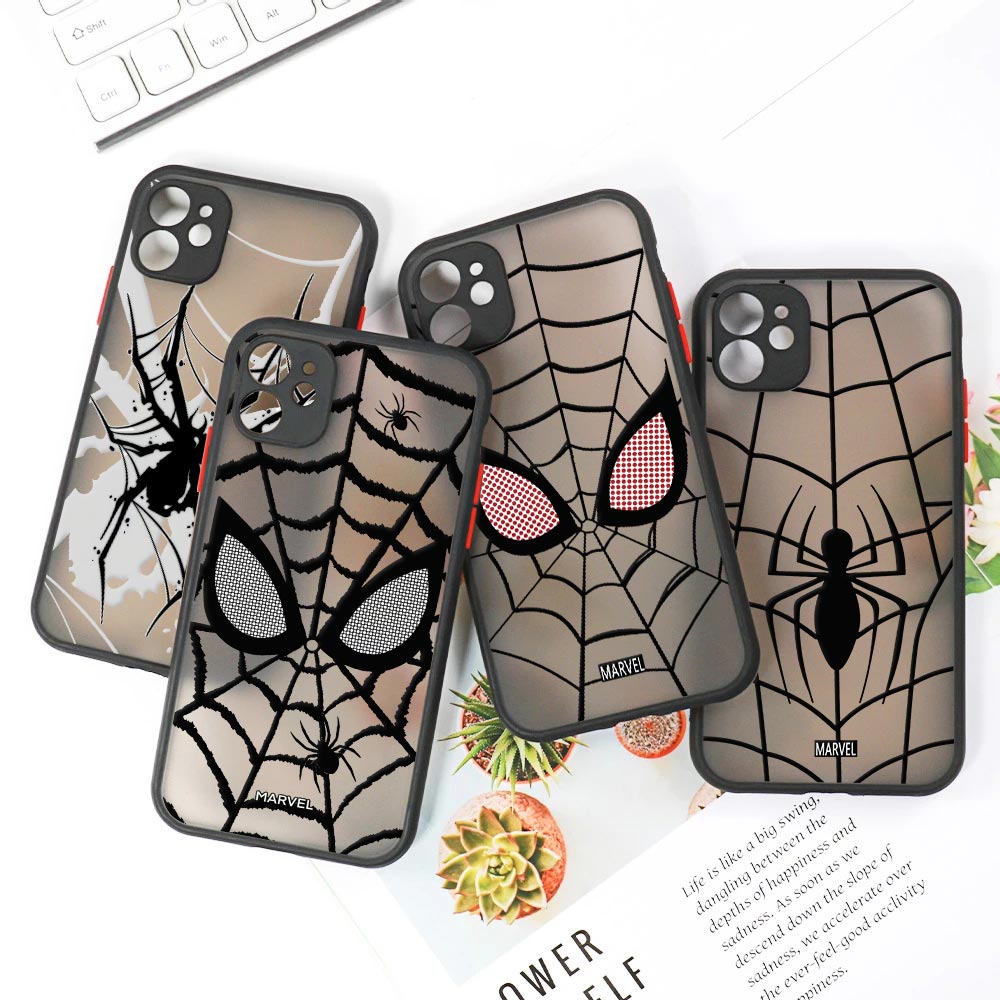 Marvel Spiderman Matte Translu - Phone Cases Rugged 评论和价格