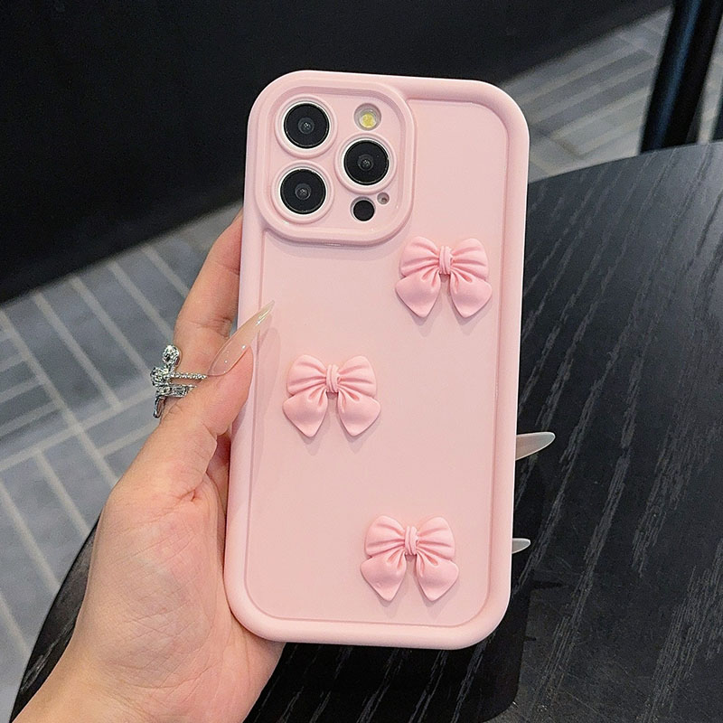 Pink Bow Tie Phone Case For iP - Phone Cases Rugged 评论和价格