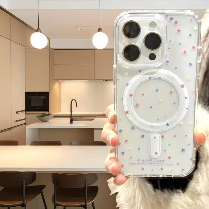 Little Star Pattern Phone Case - Phone Cases Magsafe 评论和价格