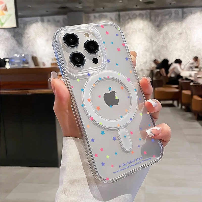 Little Star Pattern Phone Case - Phone Cases Magsafe 评论和价格