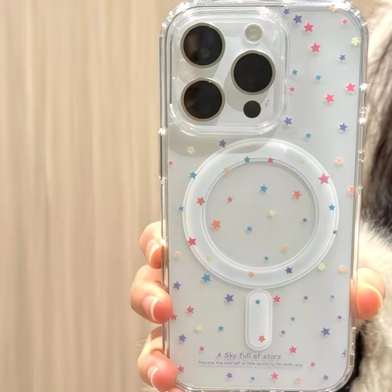 Little Star Pattern Phone Case - Phone Cases Magsafe 评论和价格