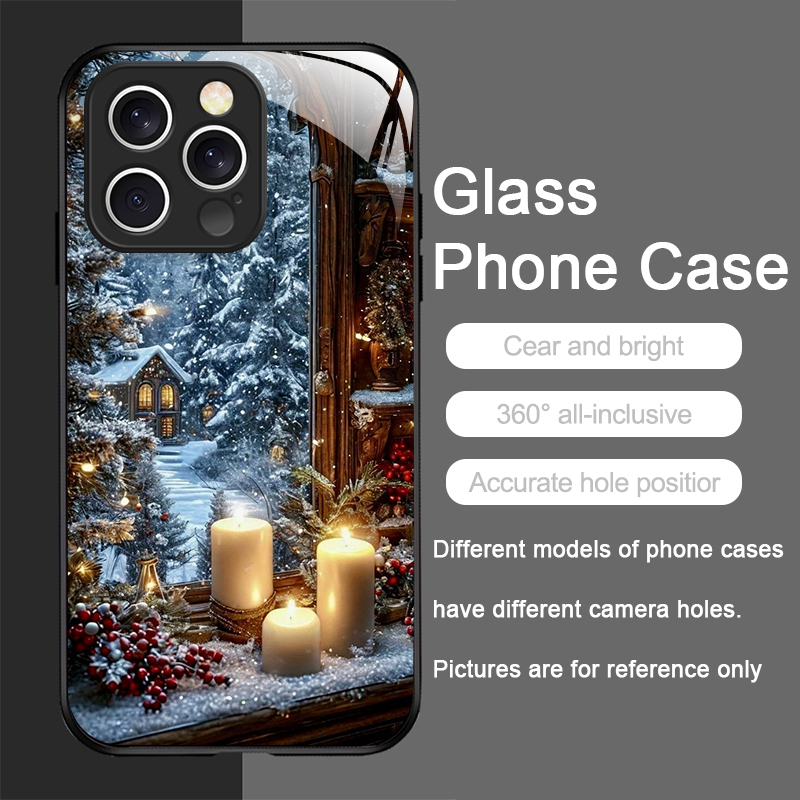 Christmas Tree Gift Snowy Town - Phone Cases Xr Iphone 评论和价格
