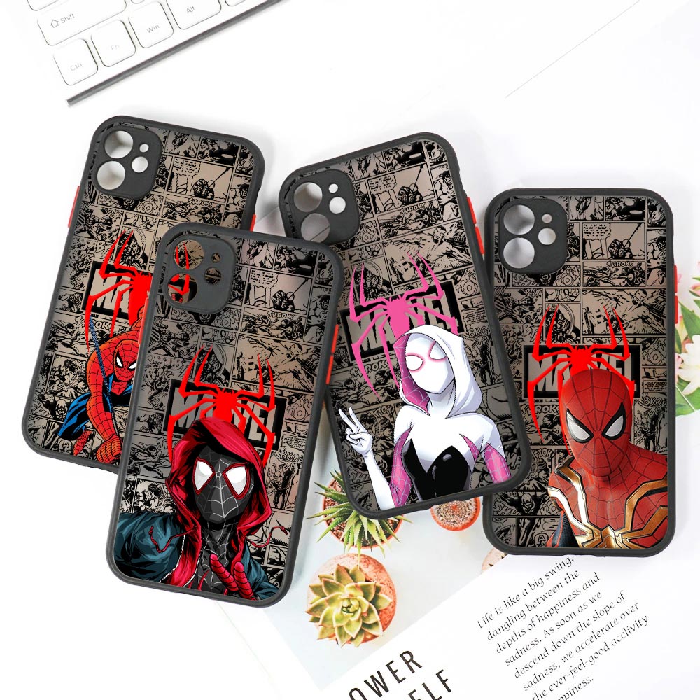Spiderman Miles Morales Gwen M - Phone Cases Rugged 评论和价格