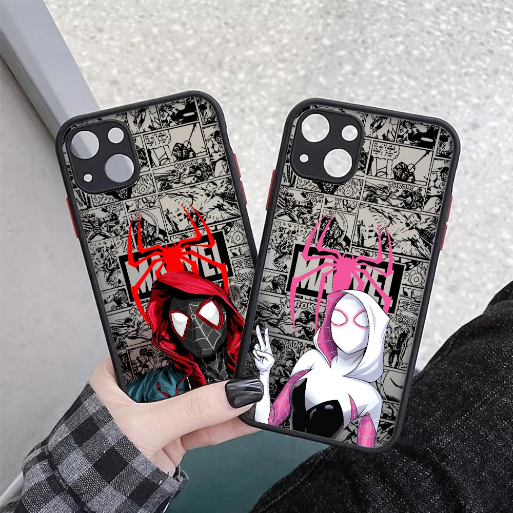 Spiderman Miles Morales Gwen M - Phone Cases Rugged 评论和价格