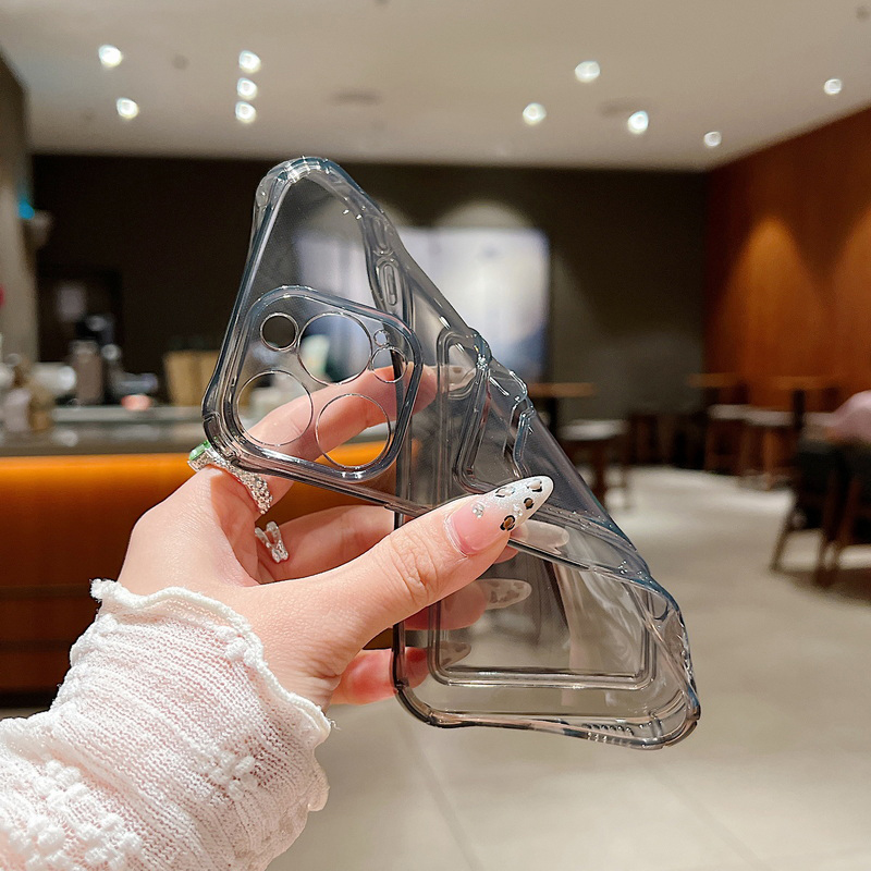 Card Slot Bag Clear Phone Case - Phone Cases Clear 评论和价格