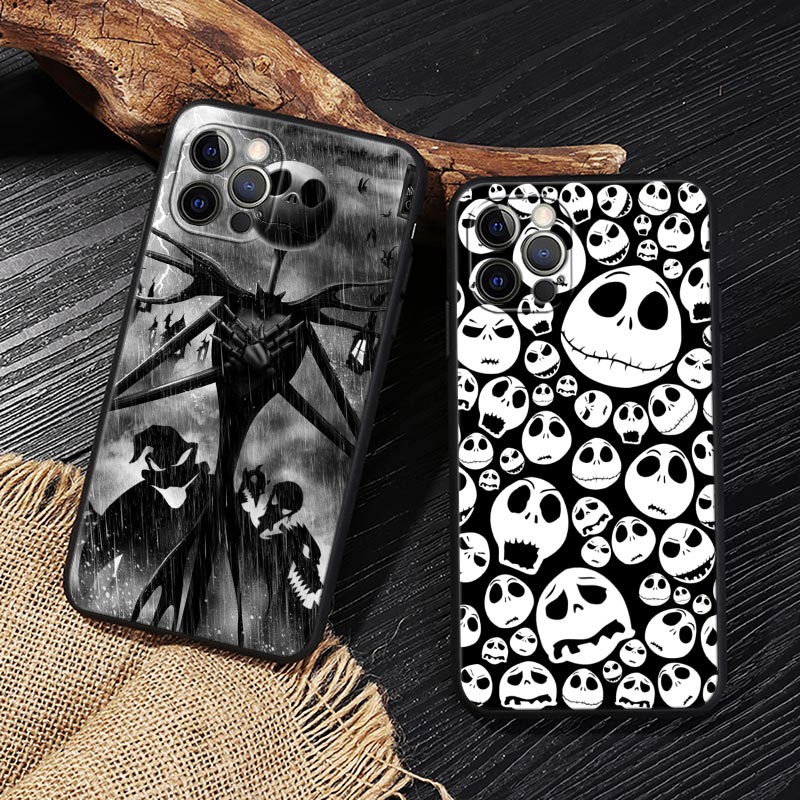 Jack Skellington Black Art Dis - Phone Cases Disney 评论和价格