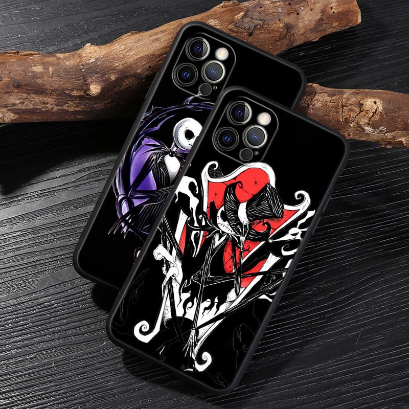 Jack Skellington Black Art Dis - Phone Cases Disney 评论和价格