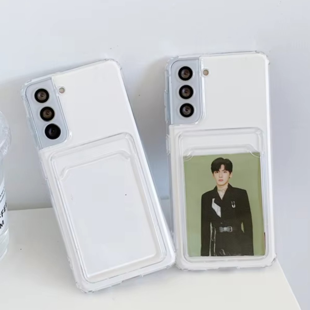 Clear Silicone Card Slot Holde - Phone Cases With Pictures 评论和价格