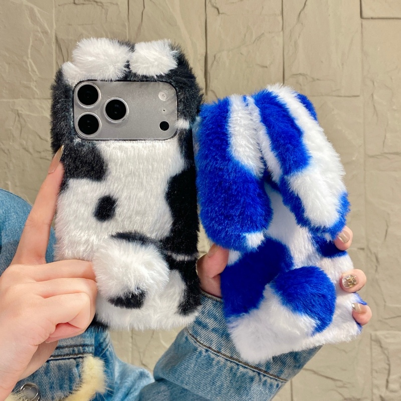 Cute Rabbit Design Fluffy Phon - Phone Cases For Iphone 13 评论和价格