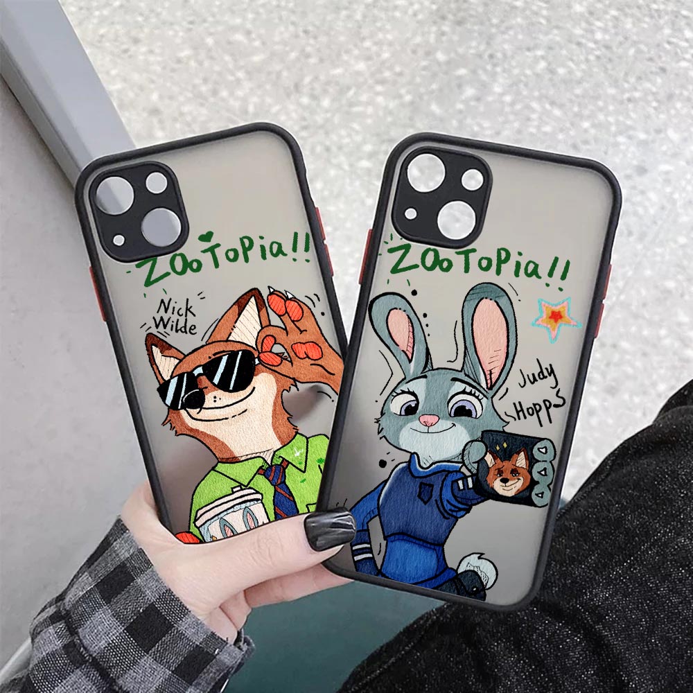 Disney Nick Judy Matte Translu - Phone Cases Rugged 评论和价格