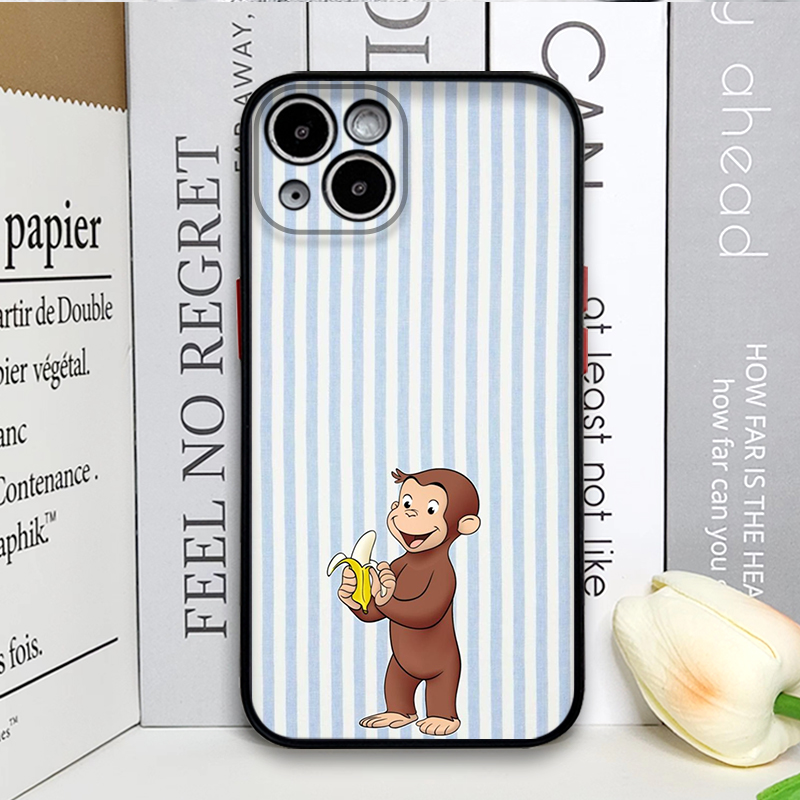 Cartoon Striped Monkey Holding - Phone Cases Xr Iphone 评论和价格